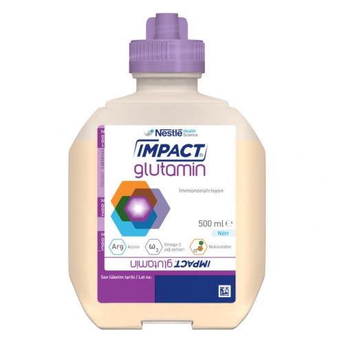 nestle impact glutamin 500ml-500x500 benecure διατροφή, συμπληρώματα διατροφής, επιθέματα κατακλίσεων, οξυγονοθεραπεία, συσκευές cpap