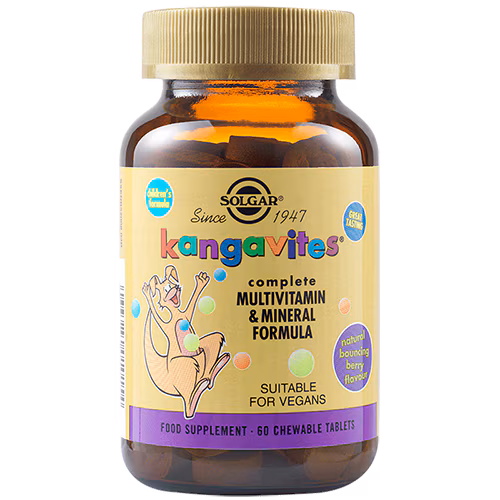 KANGAVITES BOUNCING BERRY COMPLETE MULTIVITAMIN AND MINERAL FORMULA CHEWABLE TABLETS_60 (1) benecure διατροφή, συμπληρώματα διατροφής, επιθέματα κατακλίσεων, οξυγονοθεραπεία, συσκευές cpap