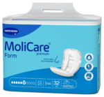 Hartmann MoliCare® Premium Form 6 Drops Unisex - Μεγάλα Επιθέματα Ακράτειας Ενηλίκων Μιας Χρήσης, Ημέρας 6 Σταγόνες 32τεμ