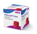 Hartmann Peha-haft® Color latexfree - Συνεκτικός Ελαστικός Επίδεσμός Στεραίωσης Κόκκινου Χρώματος 1τμχ