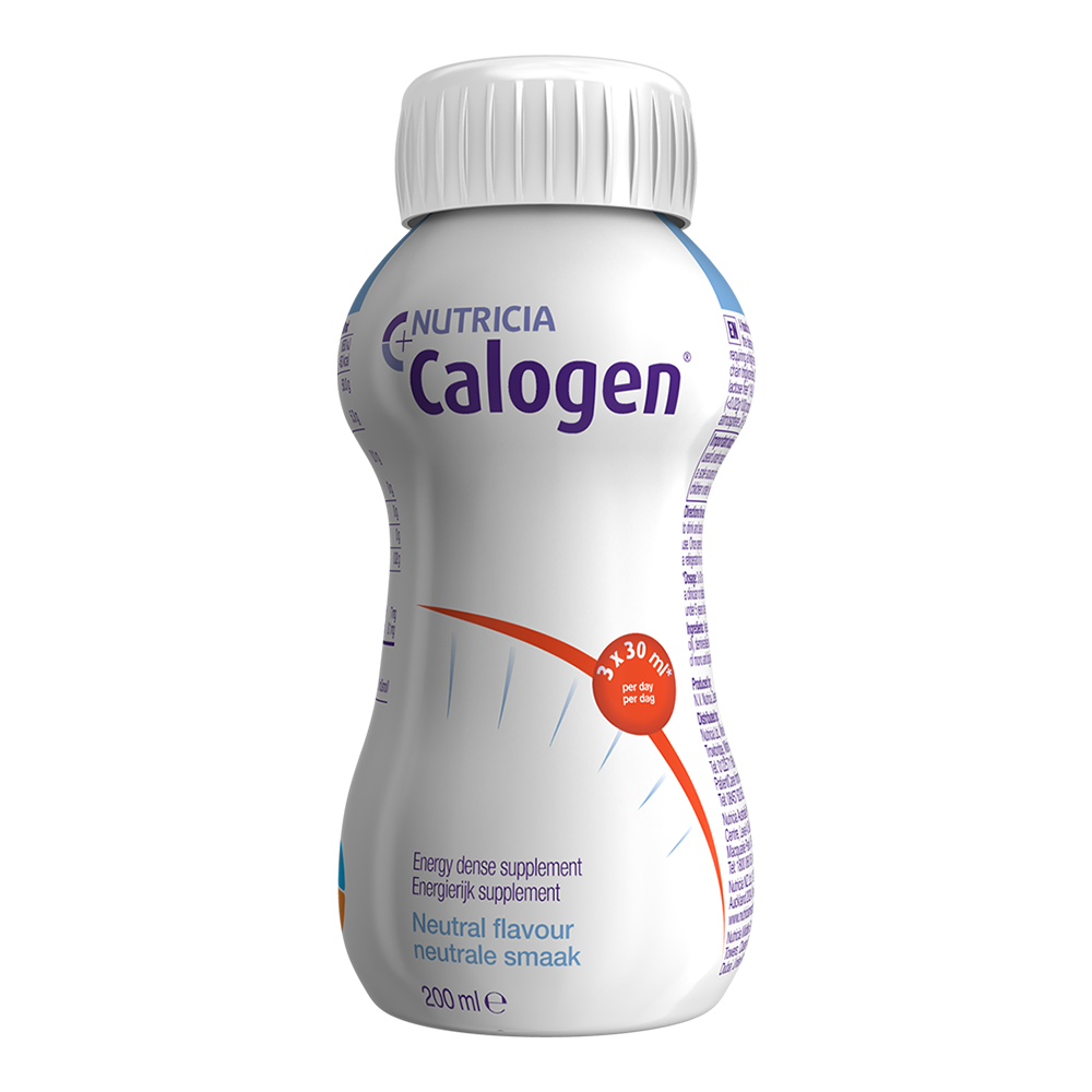 calogen-200ml Nutricia Calogen - Yπερθερμιδικό Πόσιμο Θρεπτικό Σκεύασμα Για Δυσθρεψία Σε Ουδέτερη Γεύση - 200ml. - Image 1