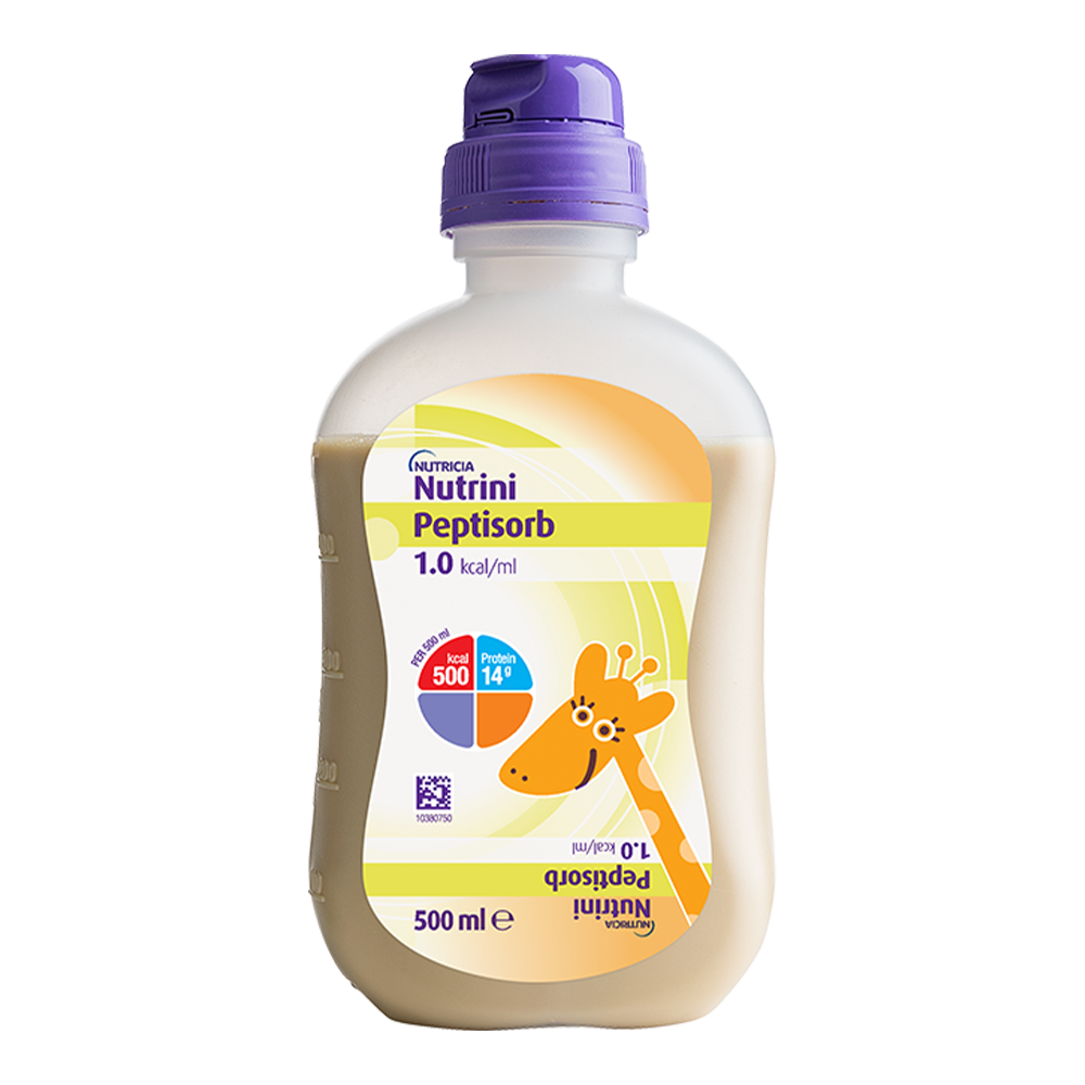 nutrini-peptisorb-500ml Nutricia Nutrini Peptisorb - Διάλυμα Πλήρης Εντερικής διατροφής Για Παιδιά 500ml - Image 1
